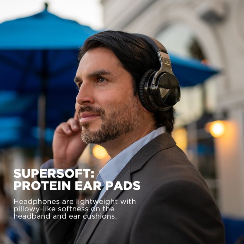 COWIN E7 écouteurs sans fil Bluetooth, anti-bruit actif, avec micro, 30 heures de lecture – Image 5