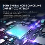 Casque sans fil Bluetooth 233621, hybride avec microphone, léger, stop-bruit actif, 20 heures d'autonomie – Image 6