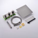 Ensemble de douche thermostatique, bain-douche à pluie, en laiton – Image 5