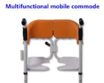 Siège de transport médical pour patients, fauteuil roulant réglable en hauteur – Image 5