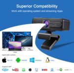 Webcam Full HD 1080P avec microphone, USB – Image 6