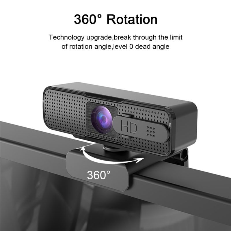 87848-s1zc00.jpg Webcam Full HD 1080P avec microphone, USB – Image 2