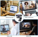 Webcam Full HD 1080P avec microphone, USB – Image 5
