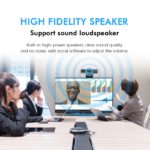 Webcam Full HD 1080P avec microphone et haut-parleur, USB, diffusion en direct – Image 5