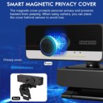 Webcam Full HD 1080P avec microphone et haut-parleur, USB, diffusion en direct – Image 3
