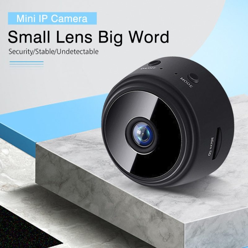 Mini caméra à vision nocturne 1080P, Wifi, avec carte Micro SD 32 GB – Image 4