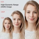 Webcam 1080P 60fps, Streaming en direct 2K, HDR avec double micro stéréo et trépied – Image 3