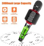 Microphone karaoké sans fil, haut-parleur, Bluetooth 5 – Image 4