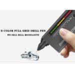 Pierre précieuse de Moissanite, 10ct, 14 mm, couleur G, VVS1, Belgium Cut, avec certificat GRA – Image 6