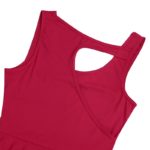 Robe de danse lyrique pour femme, découpe avant, performance sur scène – Image 5