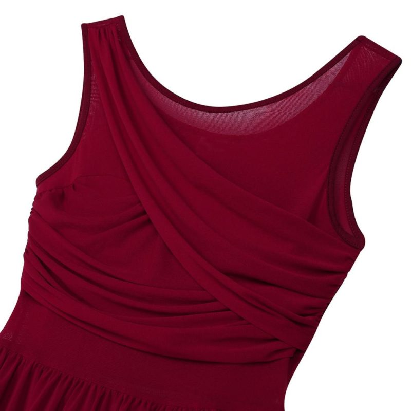 89143-t4eywz.jpg Robe de danse lyrique sans manches, dos découpé, asymétrique, en mousseline de soie – Image 4