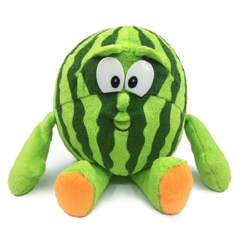 25cm Mignon Dessin Animé Fruits Et Légumes Peluche Peluche Poupée