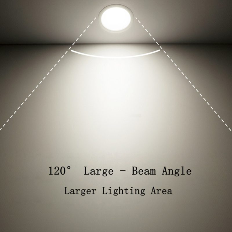 Spot LED COB encastrable, imperméable, norme IP65, pour zone humide, 5/7/12W – Image 5