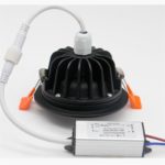 Spot LED COB encastrable, imperméable, norme IP65, pour zone humide, 5/7/12W – Image 4