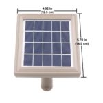 Projecteur LED hexagonal à énergie solaire, IP65 – Image 4