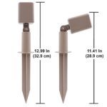 Projecteur LED hexagonal à énergie solaire, IP65 – Image 3