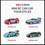 Mini voiture télécommandée, avec étui en canette, Bluetooth, échelle 1:58 – Image 5