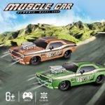 Voiture Dodge Racing télécommandée, échelle 1:16, avec lumières – Image 2