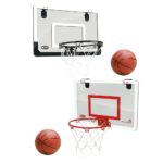 Kit de panier de Basket-Ball suspendu, avec ballon et pompe, extérieur ou intérieur – Image 2