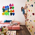 Kits de 10 poignées d'escalade pour enfant, plastique, intérieur ou extérieur