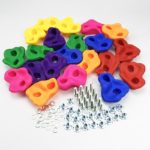 Kits de 10 poignées d'escalade pour enfant, plastique, intérieur ou extérieur – Image 2