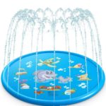 Jeu d'arrosage d'eau amusant d'extérieur, gonflables, tapis de pulvérisation d'eau de cour – Image 4