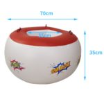 Ensemble de 2 ballons gonflables pare-chocs, fournitures de jeu d'extérieur – Image 5