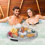 Table de piscine gonflable, porte-boisson, coussin flottant, accessoires de piscine – Image 2