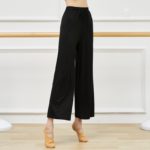 Pantalon de danse en modal, taille haute, droit, extensible – Image 4