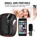 Microphone à condensateur pour caméra, prise 3.5mm, enregistrement, Ultra-large, pour Canon, Sony, Nikon, DSLR, DV – Image 4