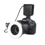 Macro LED anneau lumineux pour appareil photo, écran LCD Speedlite, pour Sony, Nikon, Canon 60D, 80D, 600D, 1300D, 70D – Image 4