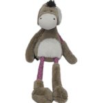 Peluche d'âne, doudou mignon, 35 cm