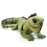 Peluche lézard iguanes réaliste, 66 cm
