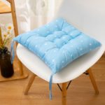 Lot de 4 coussins de chaise, épais, confortable et doux, 40x40 cm – Image 3