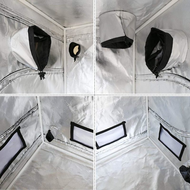 103321-zvsosr.jpg Chambre de culture intérieure en Mylar 1680D, pour plantes de jardin d'intérieur – Image 6