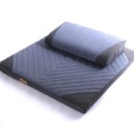 Ensemble de tapis et coussin de Yoga Zen Zabuton, rembourrage en noix de coco