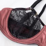 Ensemble de lingerie, soutien-gorge et string, Push-Up, en dentelle – Image 7