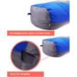 Sac de couchage d'hiver, remplissage en coton, 1,8kg, avec sac de compression – Image 4
