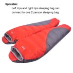 Sac de couchage d'hiver, remplissage en coton, 1,8kg, avec sac de compression – Image 2