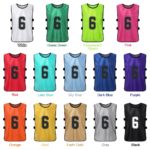 Lot de 12 maillots de sport en équipe pour enfant et adulte, séchage rapide – Image 2