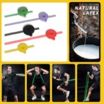 Kit de barre de résistance, exercices de musculation, Squat, Pilates – Image 4