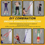 Kit de barre de résistance, exercices de musculation, Squat, Pilates – Image 6