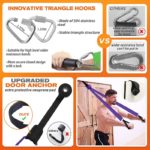 Kit de barre de résistance, exercices de musculation, Squat, Pilates – Image 3