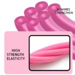 Bande de résistance élastique, 6 bandes de traction, exercice abdominal à domicile – Image 4