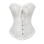 Corset en dentelle avec fermeture éclair, mode victorienne, grande taille – Image 4
