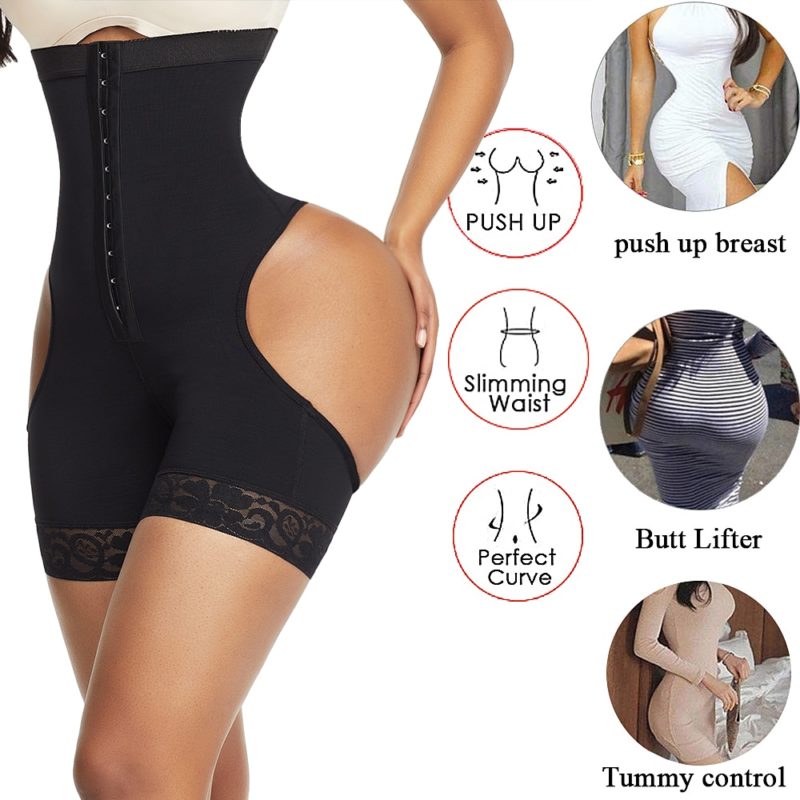 105962-0nu7kh.jpg Panty moulant taille haute, lève-fessier, ventre plat, sous-vêtements sculptant – Image 7