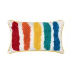 Housse de coussin colorés en coton, de style berbère, 45x45cm, 30x50cm – Image 5