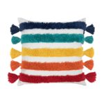 Housse de coussin colorés en coton, de style berbère, 45x45cm, 30x50cm – Image 4