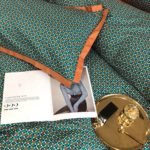 Ensemble 4 pièces en coton égyptien imprimé, housse de couette, drap de lit et taies d'oreiller – Image 5