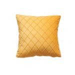 Housse de coussin en velours à rayures, couleur unie, 45x45 cm – Image 3